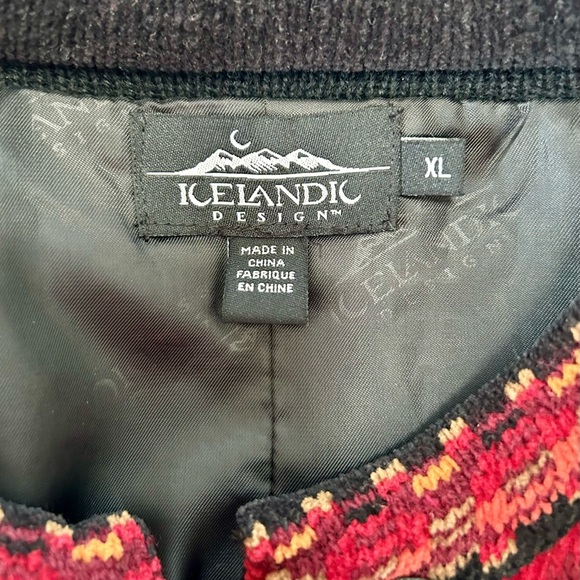 Blazer jacket Icelandic Design woman size xlarge new condition beautiful - Picture 5 of 6